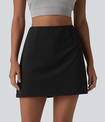 Halara UltraSculpt™ High Waisted Tummy Control 2-in-1 Mini Workout Skirt with Pockets