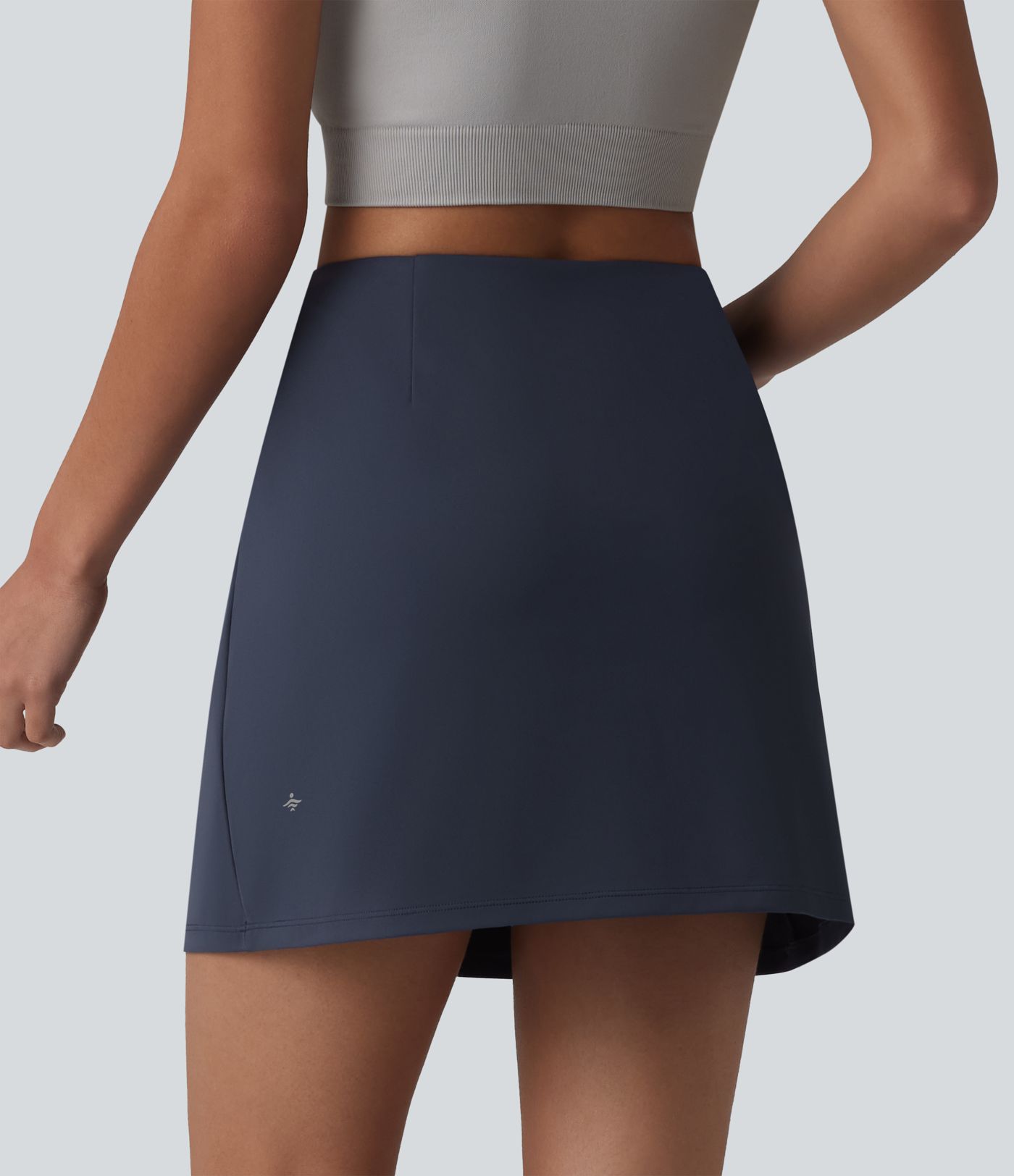 Jupe de sport mini 2 en 1 Halara UltraSculpt™ taille haute avec poches et effet ventre plat