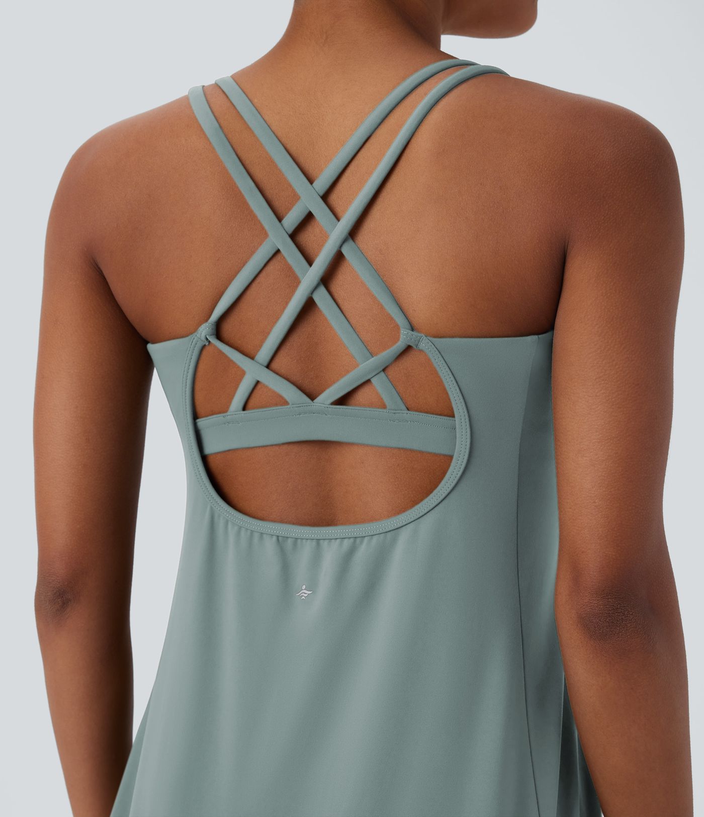 Robe de Yoga Active Mini 2 Pièces SoftlyZero™ avec Découpe de Poche et Bonnets A-C