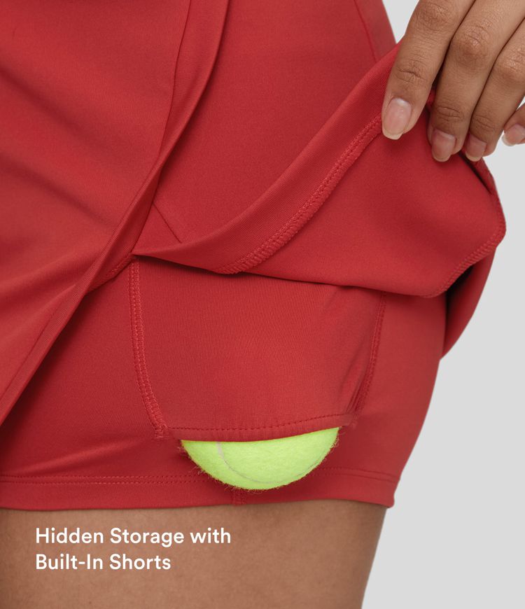 Zipper RacerPocket 2-Piece Mini Tennis Active Dress