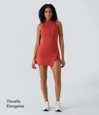 Zipper RacerPocket 2-Piece Mini Tennis Active Dress