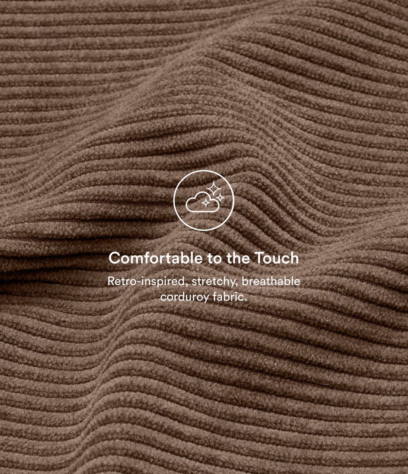 Mid Rise Zipper Pocket Corduroy Casual Pants