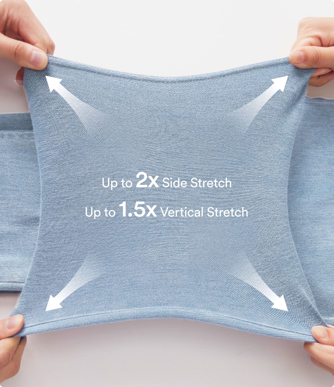 Short en jean décontracté Halara Flex™ taille haute avec poches, coupe évasée et lavage