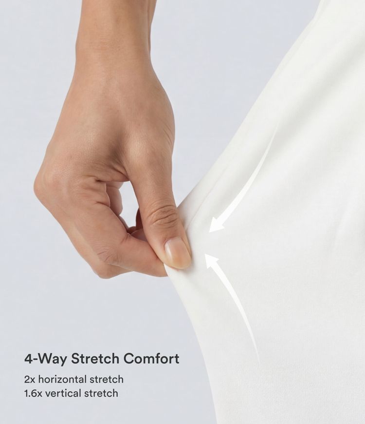 Halara Flex™ Mid Rise Pocket Barrel Leg Work Pants