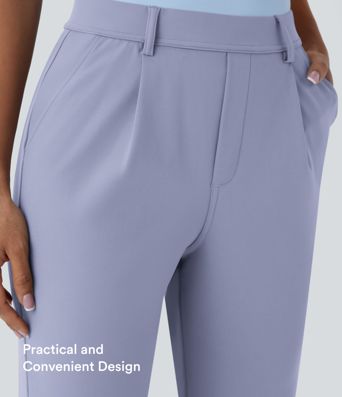 Halara Flex™ DayStretch High Waisted Pocket Ankle Length Tapered Work Pants