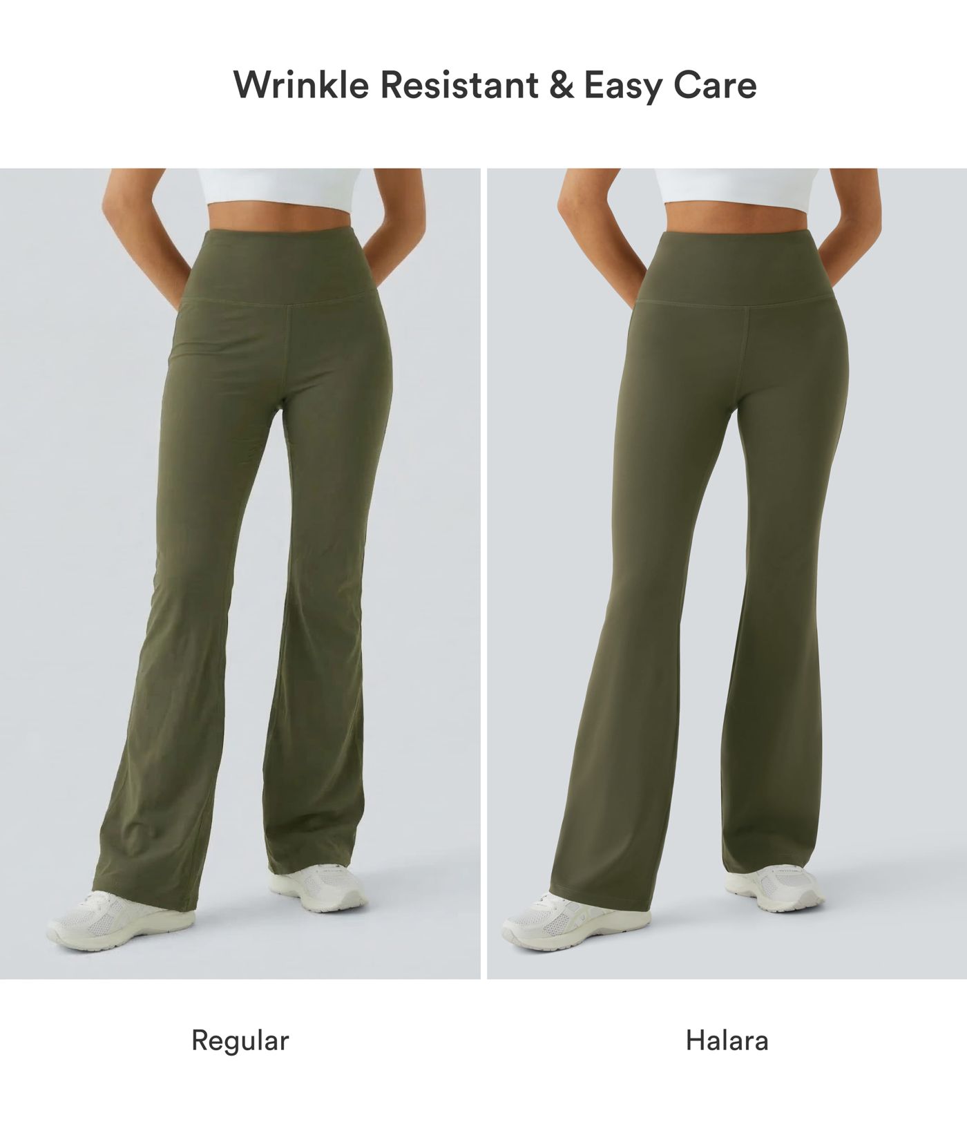 DayStretch High Waisted Pocket Plain Leggings