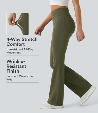 DayStretch High Waisted Pocket Plain Leggings