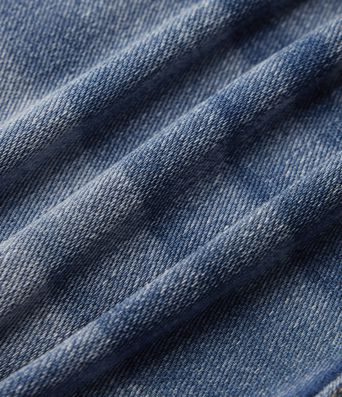 Halara Flex™ - Casual shorts in washed lyocell denim with a mid-rise waist and multiple pockets - 8.9 cm