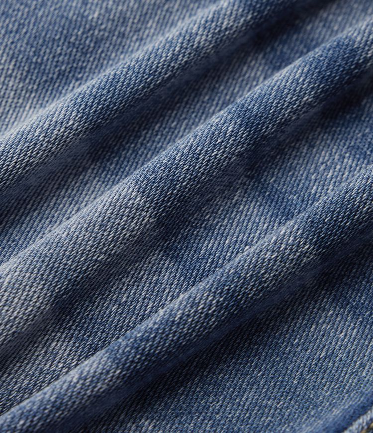 Halara Flex™ - Casual shorts in washed lyocell denim with a mid-rise waist and multiple pockets - 8.9 cm