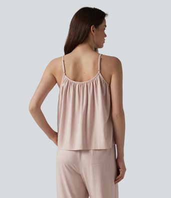 Débardeur drapé pour la détente