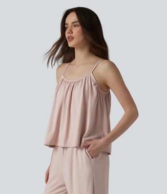 Débardeur drapé pour la détente