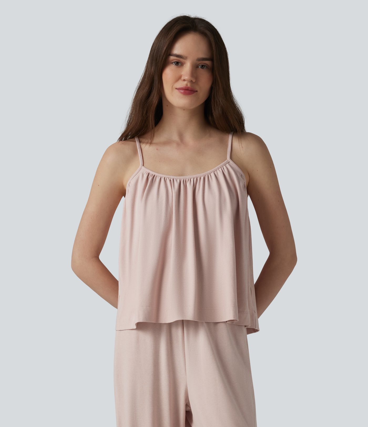 Débardeur drapé pour la détente