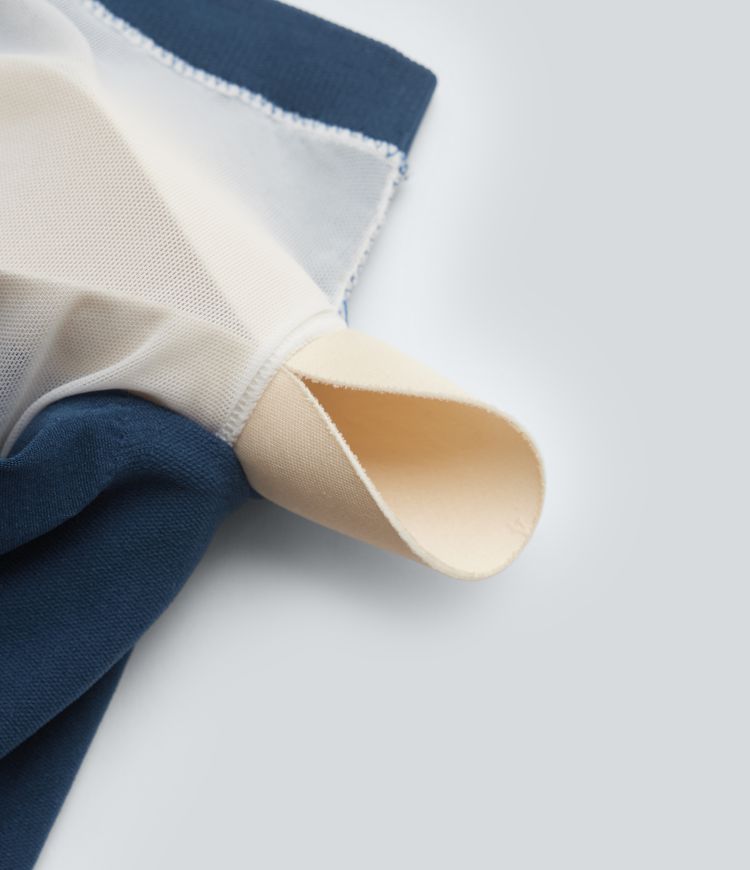 OneForm Seamless Flow Deep V-neck Sleeveless Ruched Built-in Bra Mini Casual Dress