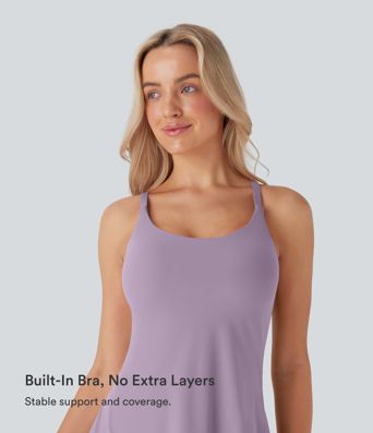 SoftlyZero™ Plush Molded Cups Low Support Dance Active Dress-Easy Peezy Edition D-F Cups