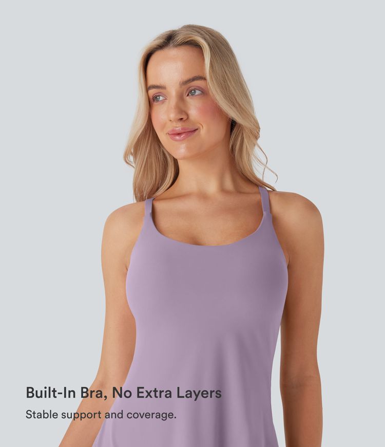 SoftlyZero™ Plush Molded Cups Low Support Dance Active Dress-Easy Peezy Edition D-F Cups