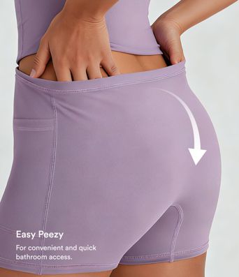 SoftlyZero™ Plush Molded Cups Low Support Dance Active Dress-Easy Peezy Edition D-F Cups