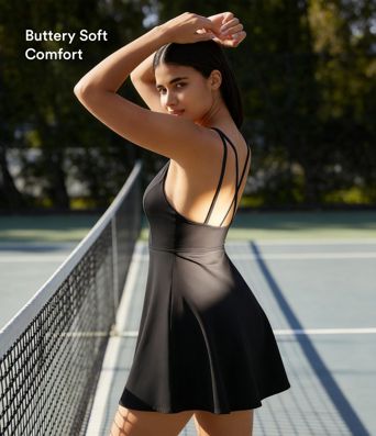 SoftlyZero™ Plush 2-Piece Pocket Dance Active Dress