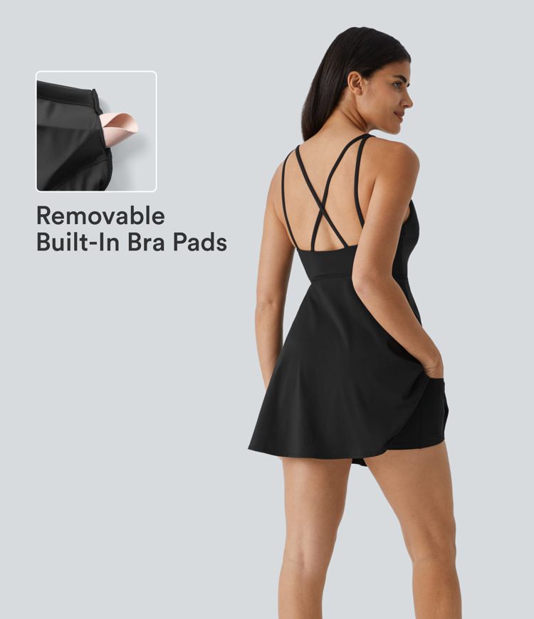 SoftlyZero™ Plush 2-Piece Pocket Dance Active Dress