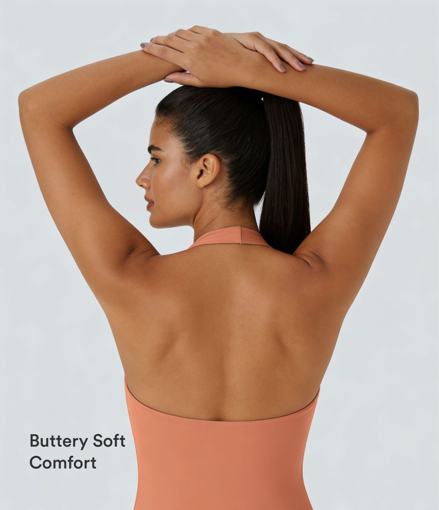 SoftlyZero™ Plush Halter 2-in-1 Pocket Mini Slip Active Dress
