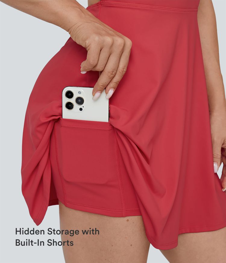 Flare Mini Dance Active Dress D-F Cups