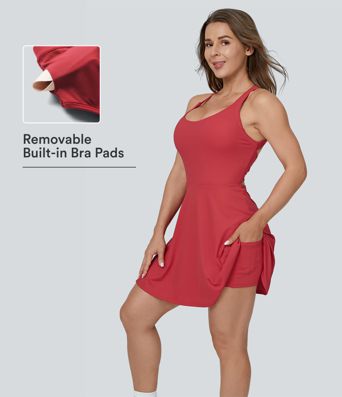 Flare Mini Dance Active Dress D-F Cups