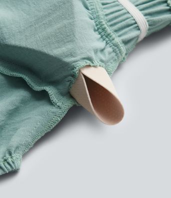 Square Neck Puff Sleeve Shirred Built-in Bra Maxi Casual Flowy Dress with Pockets