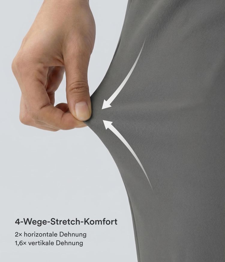 Halara Flex™ DayStretch - Tapered, ankle-length work trousers with a high waist and side pocket