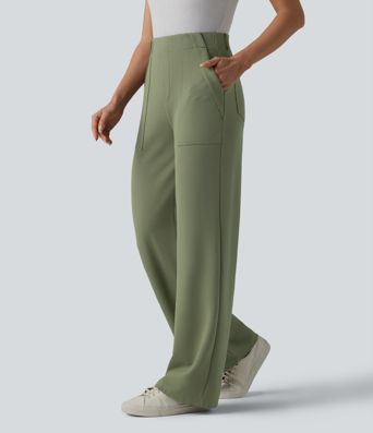 Halara Flex™ High Waisted Work Straight Leg Pants with Pockets