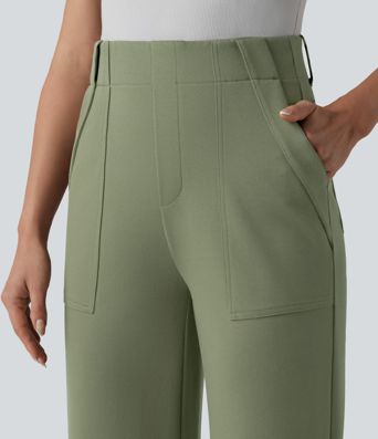 Halara Flex™ High Waisted Work Straight Leg Pants with Pockets
