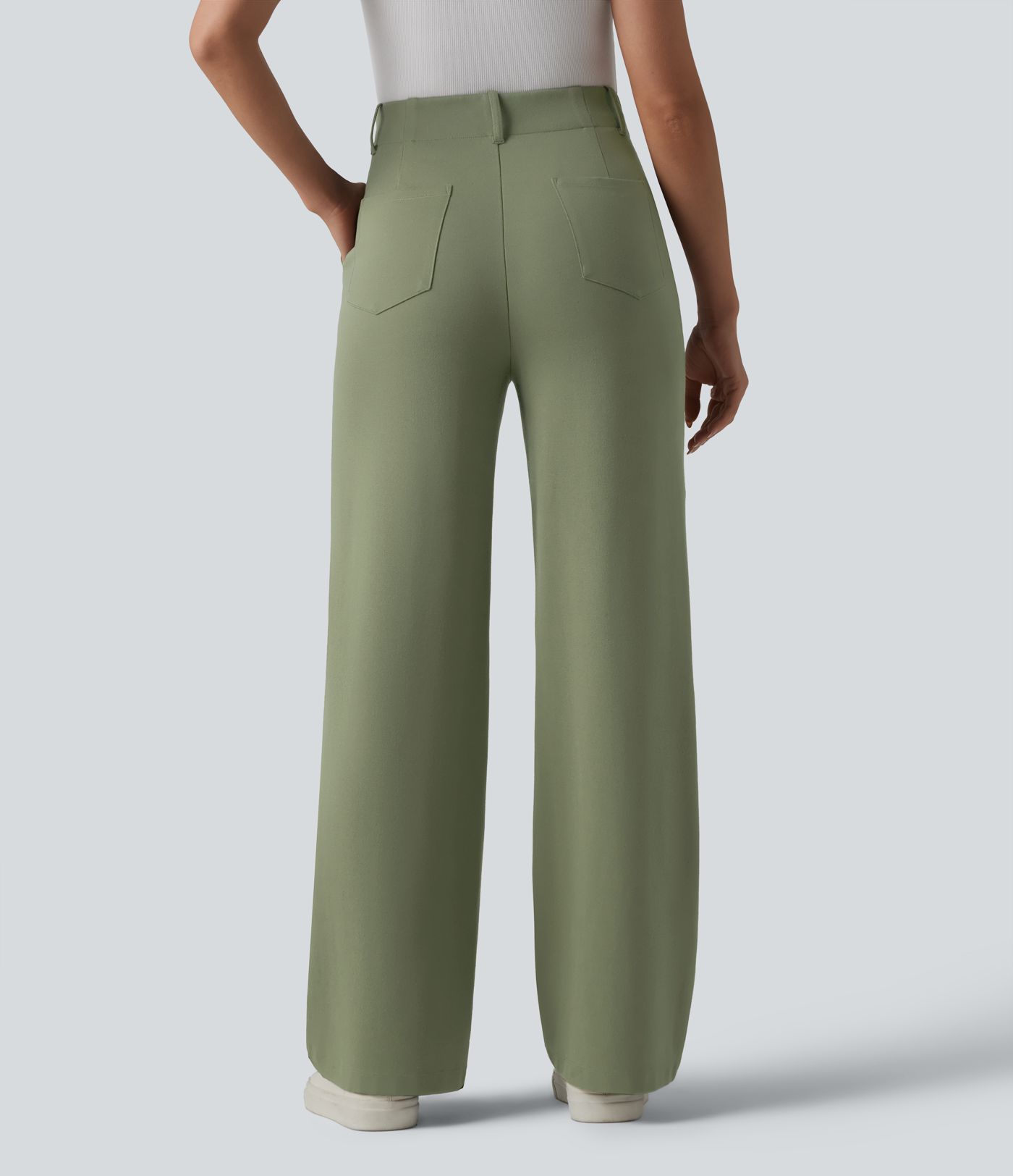 Halara Flex™ High Waisted Work Straight Leg Pants with Pockets