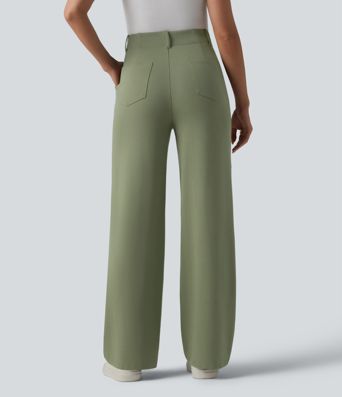 Halara Flex™ High Waisted Work Straight Leg Pants with Pockets