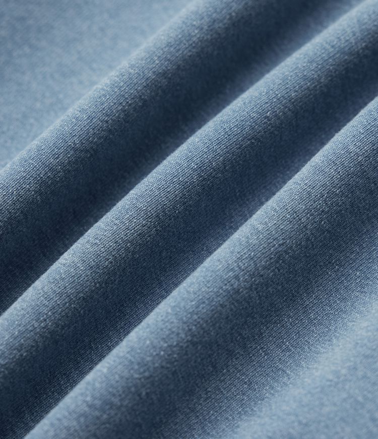 Halara Flex™ Denim Mini-Freizeitkleid mit Rundhalsausschnitt, ärmellos, abgerundetem Saum und Taschen