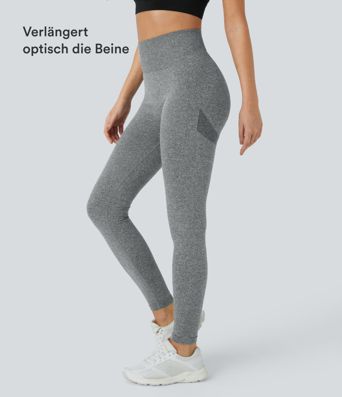 OneForm – Leggings mit hohem Bund und nahtlosem Flow – Booty-Scrunch