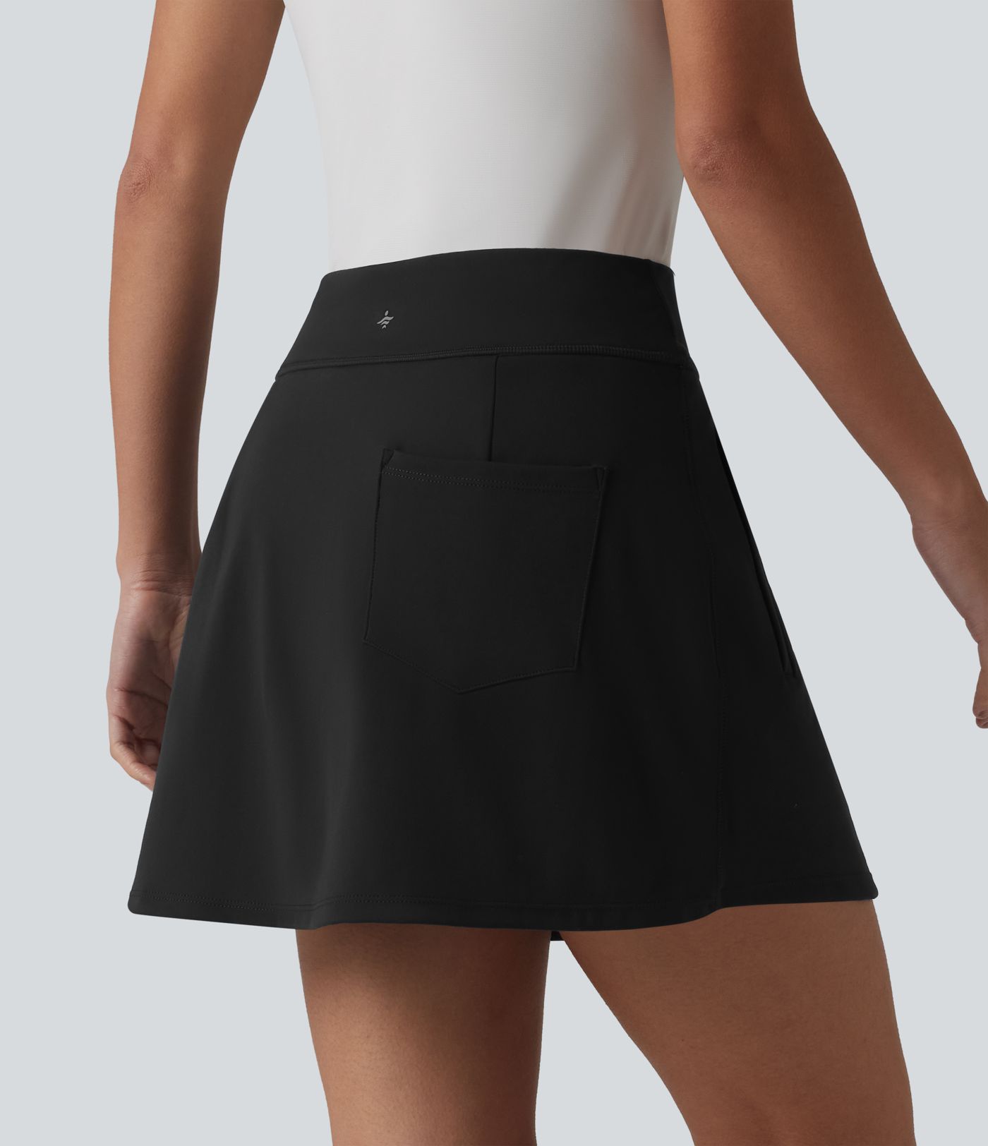 DayStretch High Waisted 2-in-1 Mini Golf Skirt with Pockets-Golf Tee