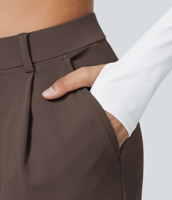 Halara Flex™ DayStretch High Waisted Pocket Straight Leg Work Pants