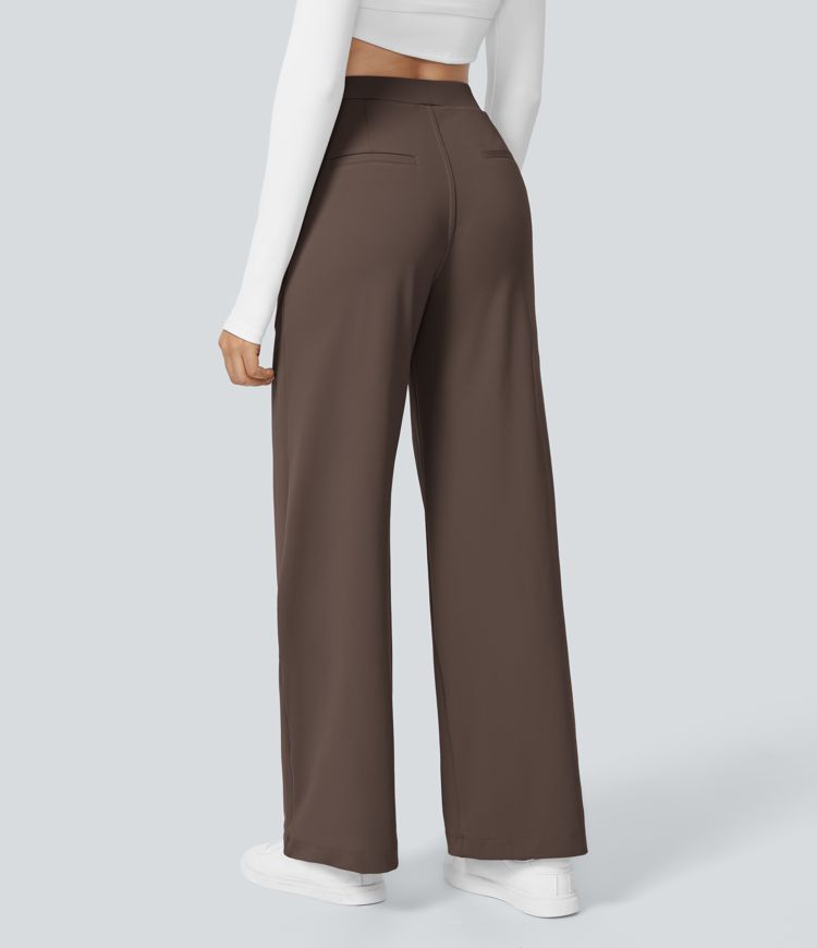 Halara Flex™ DayStretch High Waisted Pocket Straight Leg Work Pants