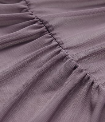 High Waisted Crossover Flowy 2-in-1 Mini Tennis Skirt with Pockets-Longer Length