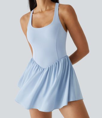 Breezeful™ Corset 2-in-1 Pocket Mini Quick Dry Flowy Pickleball Active Dress A-C Cups