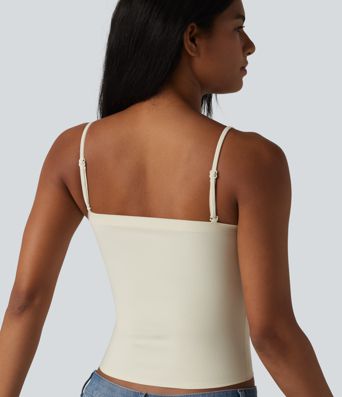 Lässiges Tanktop mit nicht herausnehmbaren Polstern