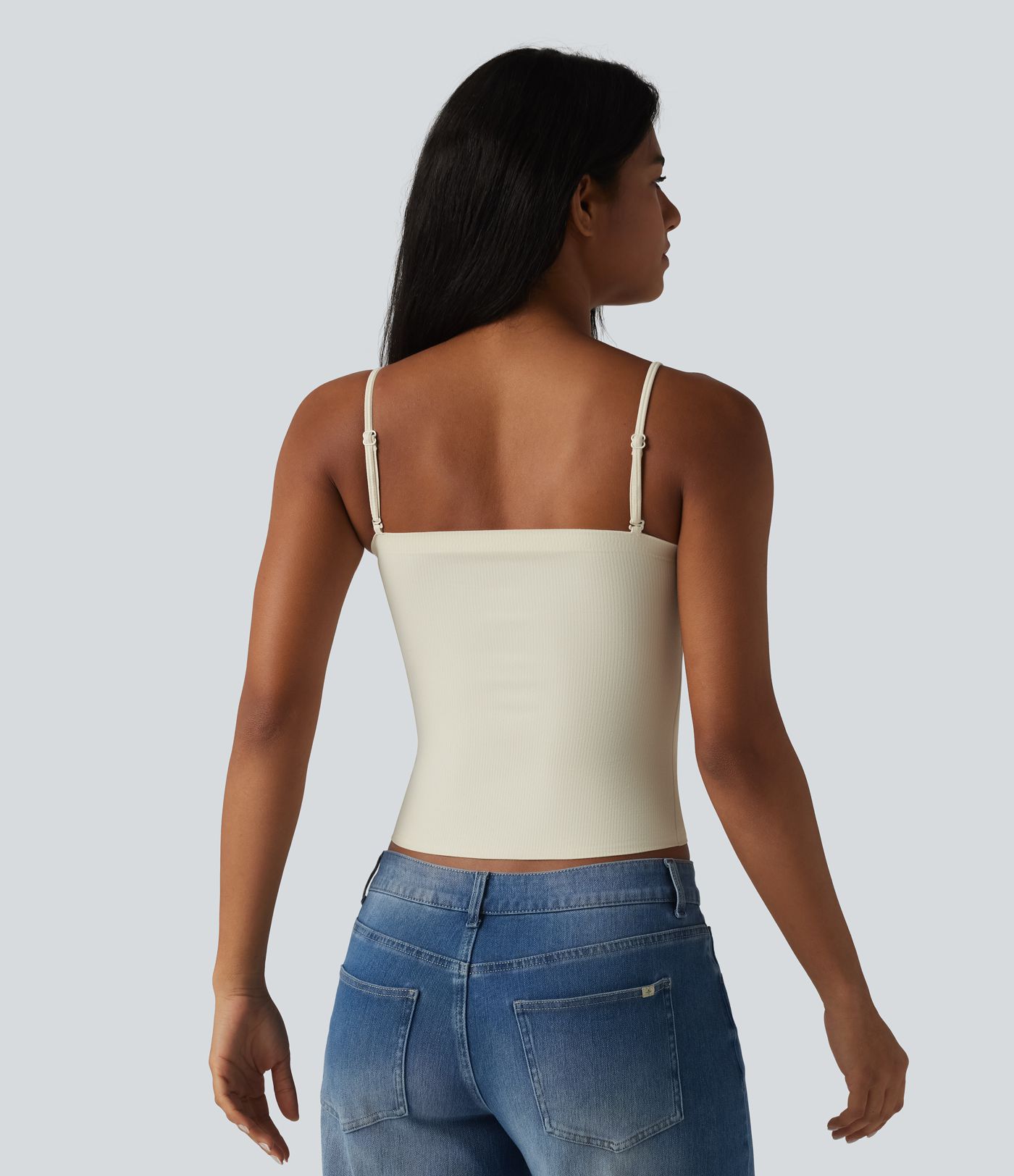 Lässiges Tanktop mit nicht herausnehmbaren Polstern