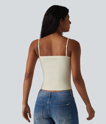 Lässiges Tanktop mit nicht herausnehmbaren Polstern