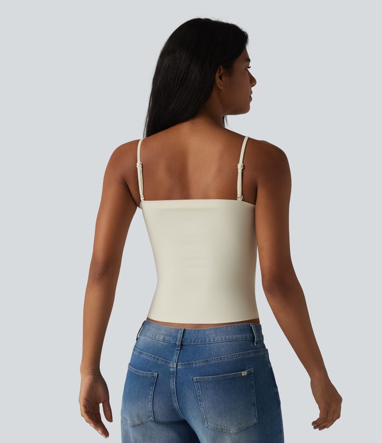 Lässiges Tanktop mit nicht herausnehmbaren Polstern