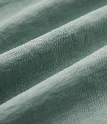 Lässiger Maxirock in Leinenoptik mit hohem Bund und Kordelzug
