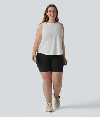 Halara UltraSculpt™ High Waisted Butt Lifting Tummy Control Shaping Training Plus Size Biker Shorts 7'' with Pockets Halara UltraSculpt™ High Waisted Butt Lifting Tummy Control Shaping Training Plus Size Biker Shorts 7'' with Pockets