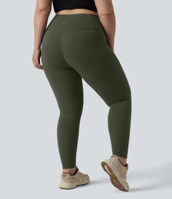 Halara UltraSculpt™ High Waisted Tummy Control Pocket Shaping Training Plus Size Leggings