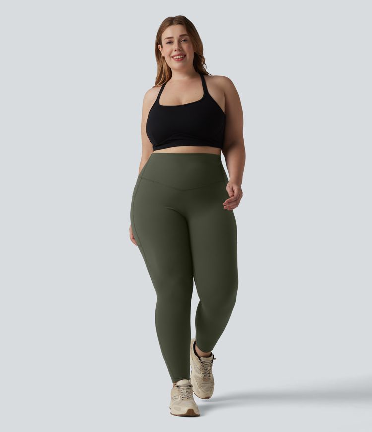 Halara UltraSculpt™ High Waisted Tummy Control Pocket Shaping Training Plus Size Leggings