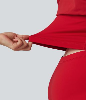 Robe de tennis 2-en-1 Halara UltraSculpt™ grande taille avec soutien-gorge intégré push-up et poches - Édition Easy Peezy