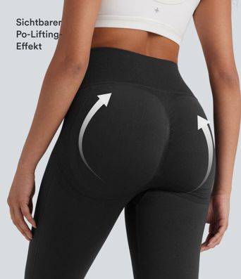 OneForm - Yoga-Leggings mit hohem Bund, Bauchkontrolle und nahtlosem Flow - Po-Lifting