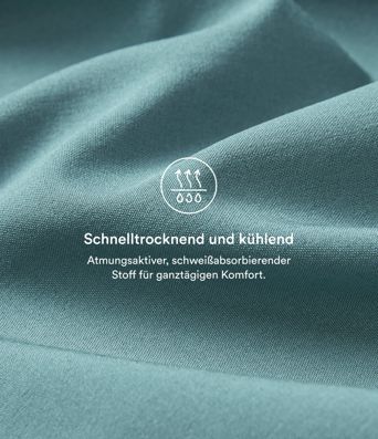 Breezeful™ Plissierte Crossover-Urlaubs-Hose mit hohem Bund und Seitentaschen - schnelltrocknend