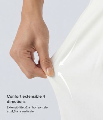 Pantalon tailleur Halara Flex™ barrel, taille mi-haute, avec poche
